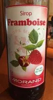 Mängden socker i Sirop Framboise Au Jus Fruit Morand 1 L, 1 Litre