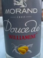 Mängden socker i Douce de Williamine