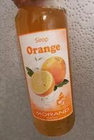 Mängden socker i Sirop orange