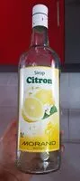Mängden socker i Sirop Citron Morand 1 l, 1 Bouteille