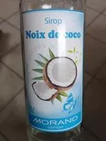 Mängden socker i Sirop Noix de coco