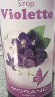 Mängden socker i Morand Sirop Violette