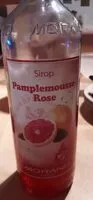 Mängden socker i Sirop Morand Pamplemousse rose