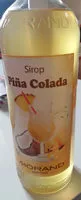 Mängden socker i Sirop Pina Colada