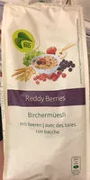 Mängden socker i Reddy berries Birchermüesli
