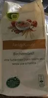 Mängden socker i Birchermüesli Reddy Nature