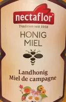 Mängden socker i Nectaflor Landhonig