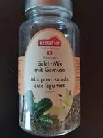 Mängden socker i Mix pour salade aux légumes
