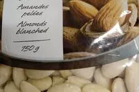 Mängden socker i Nectaflor Mandeln geschält ganz