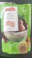 Mängden socker i Marrons cuits