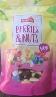 Mängden socker i Berries and Nuts
