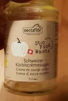 Mängden socker i Crème de courge suisse stop food waste