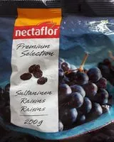 Mängden socker i Raisins