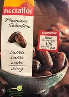 Mängden socker i Nectaflor Datteln Natural