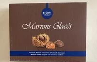 Mängden socker i Marrons glacés