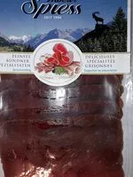 Mängden socker i Bündnerfleisch Viande Des Grisons