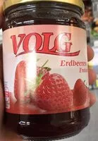 Mängden socker i Confiture fraises