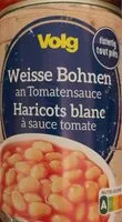 Mängden socker i Weisse Bohnen mit Tomatensauce