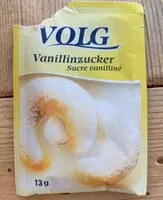 Mängden socker i Sucre vanilliné