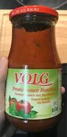 Mängden socker i Pasta Sauce Basilico
