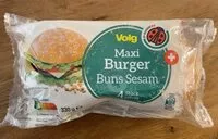 Mängden socker i Maxi Burger Buns Sesam