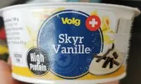 Mängden socker i Skyr vanille