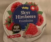 Mängden socker i Skyr Himbeere