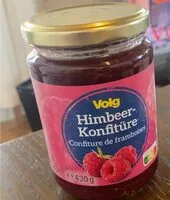 Mängden socker i Himbeer Konfitüre