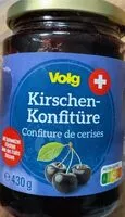 Mängden socker i Kirschen-Konfitüre