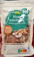 Mängden socker i Nussmischung bio