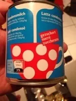 Mängden socker i Kondensmilch gezuckert