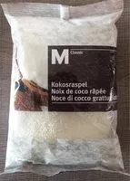 Mängden socker i Noix de Coco râpée