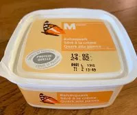 Mängden socker i Séré a la crème