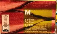 Mängden socker i Sardines