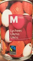 Mängden socker i Lychees