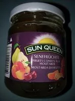 Mängden socker i Fruits confits à la moutarde