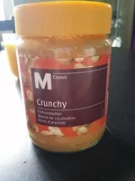 Mängden socker i Beurre de cacahuètes Crunchy