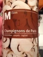 Mängden socker i Champignons