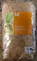 Mängden socker i Carolina Parboiled riz
