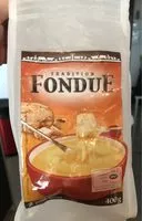 Mängden socker i Fondue Tradition