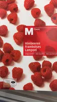 Mängden socker i Framboises non sucrées