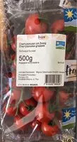 Mängden socker i Cherrytomaten am Zweig