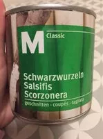 Mängden socker i Salsifis