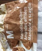 Mängden socker i Amandes effilées