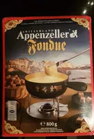Mängden socker i Appenzeller Fondue (2x 400 g)