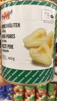 Mängden socker i Demi-poires au sirop