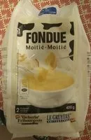 Mängden socker i Le Gruyère Switzerland Fondue Moitié-Moitié