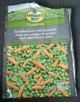 Mängden socker i Petits pois potagers et carottes