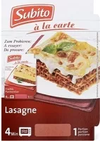 Mängden socker i Lasagne 