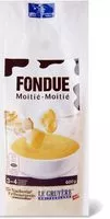 Mängden socker i Fondue moitié-moitié